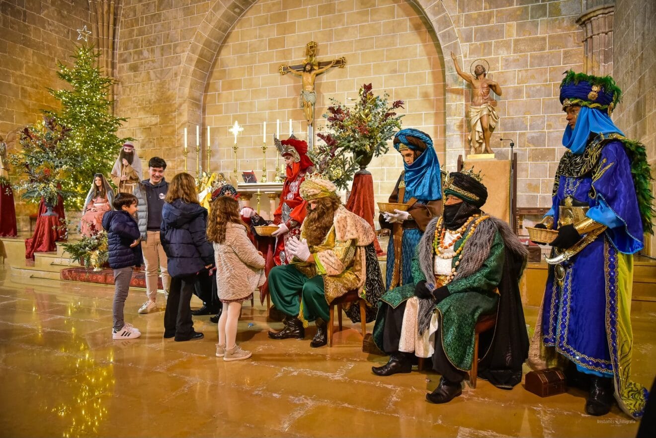 Los Reyes Magos reciben a los niños de Xàbia