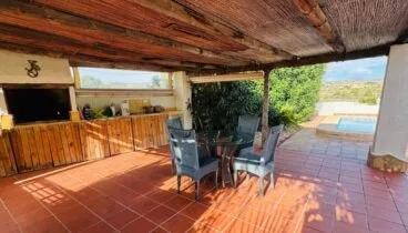 Propiedad en Moraira con piscina y zona de barbacoa