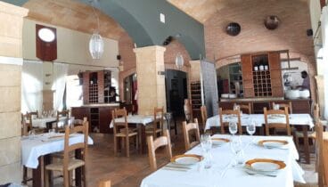 Restaurante con ambiente acogedor en Jávea