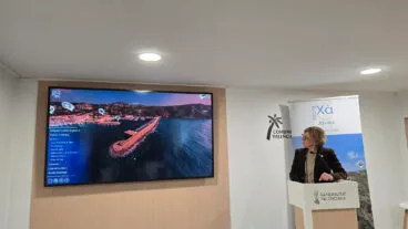 Rosa Cardona, alcaldesa de Xàbia, presenta el Mirador Turístico Virtual en Fitur 2026