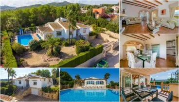 Tesoro Park villa con vistas abiertas en una zona tranquila de Jávea