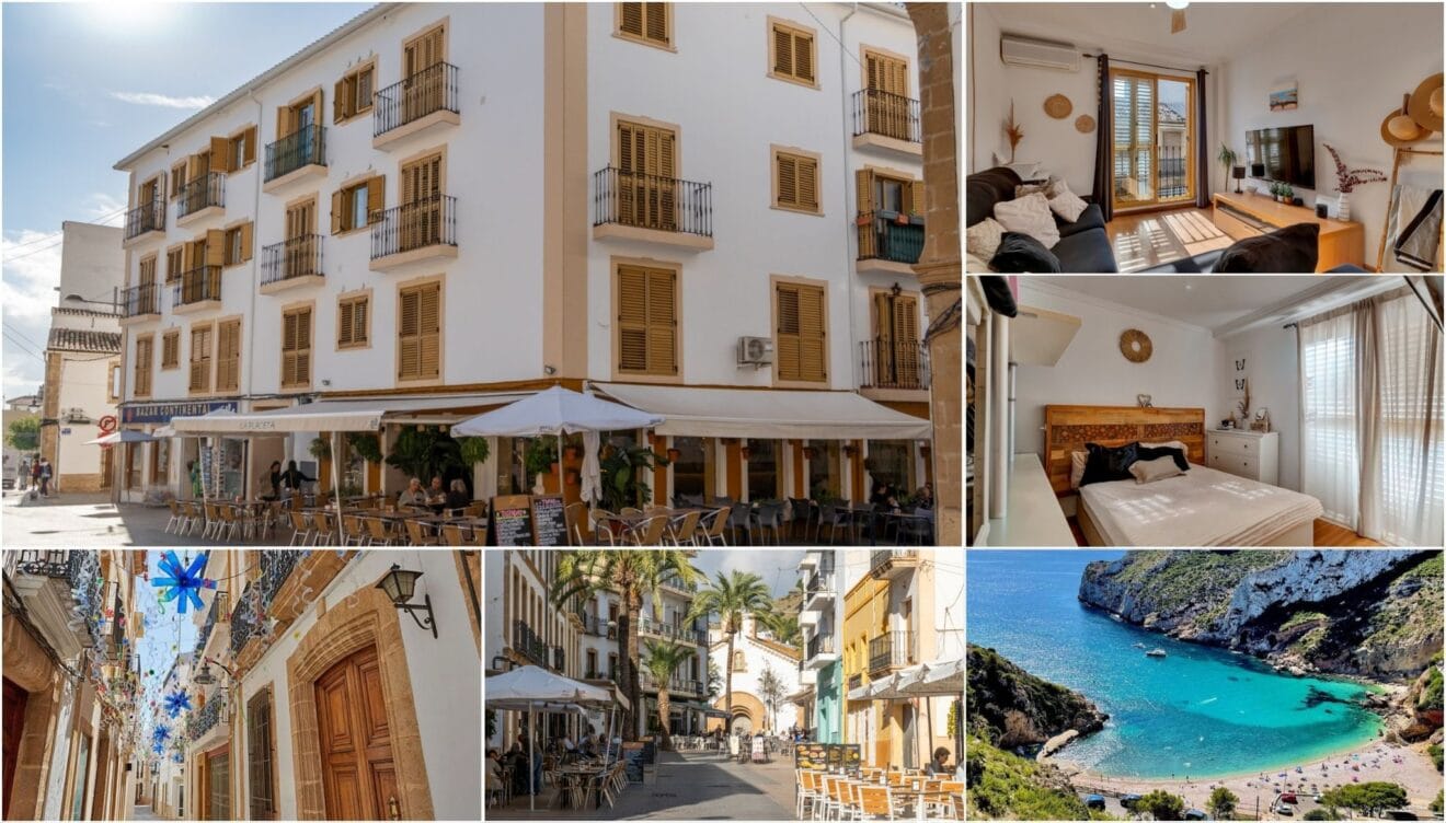 Un apartamento ideal para vivir en el casco antiguo de Jávea