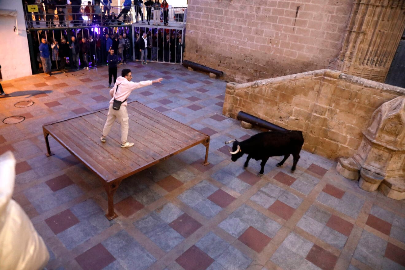 Vecinos y visitantes se dieron cita en las plazas de Xàbia en la única jornada de bous al carrer celebrada durante las fiestas de Sant Sebastià (8)