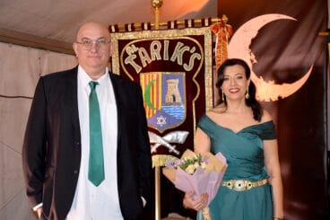 Ángel Mestre y Victoria Hernández, Capitanes Al-Tarik’s 2026 | Foto JMiC