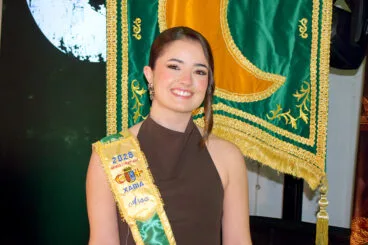 Aroa Sánchez, Abanderada Mora 2026  | Foto JMiC