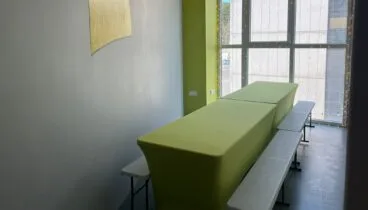 Centro infantil cubierto pensado para el bienestar familiar