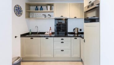 Cuina equipada amb rentavaixelles de lloguer vacances a Xàbia