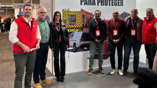 Imagen: Delegación de Xàbia en el Salón Internacional de la Seguridad, SICUR