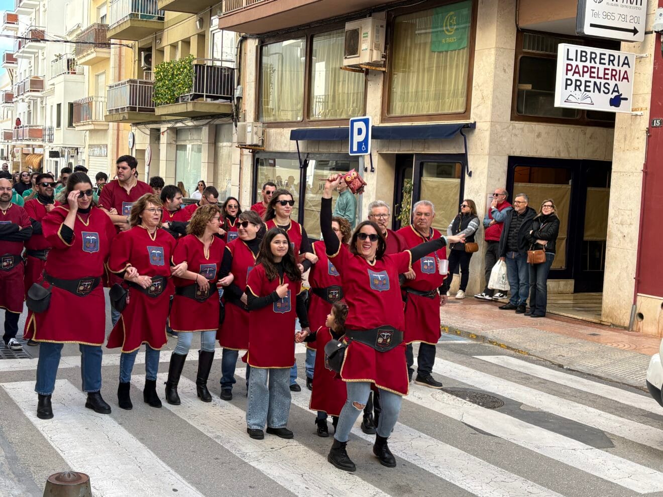 Entraeta informal en el Mig Any Moros i Cristians Xàbia 2026