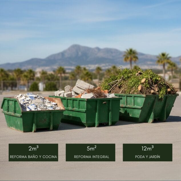 Imagen: Guía práctica ¿qué contenedores necesitas para tu reforma