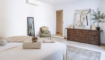 Habitaciones cómodas para 6 personas en Balcón al Mar