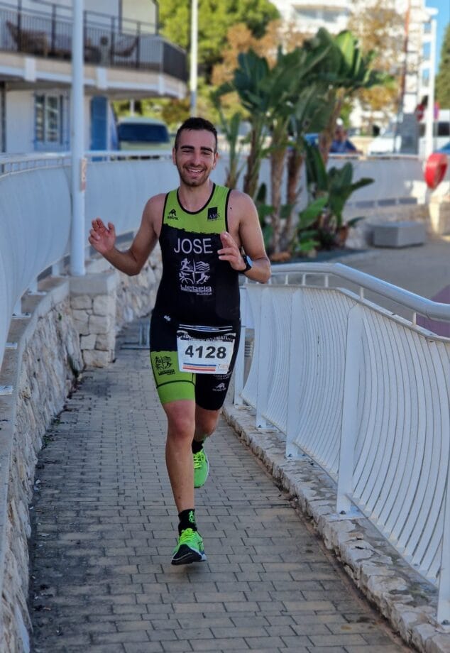 Imagen: Jose Palacio durante una carrera
