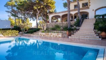 Magnífica Villa con Vistas al mar en la zona del Portichol