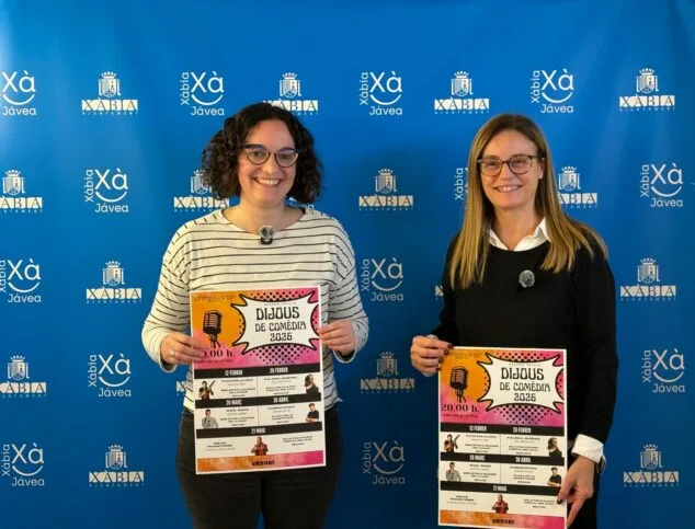 Imatge: Mavi Pérez i Irene Buigues a la presentació