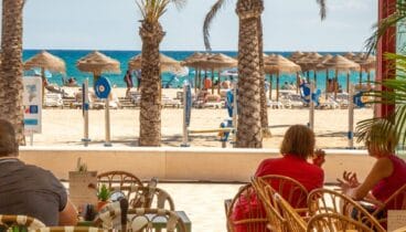 Vistas panorámicas de la costa desde un enclave privilegiado