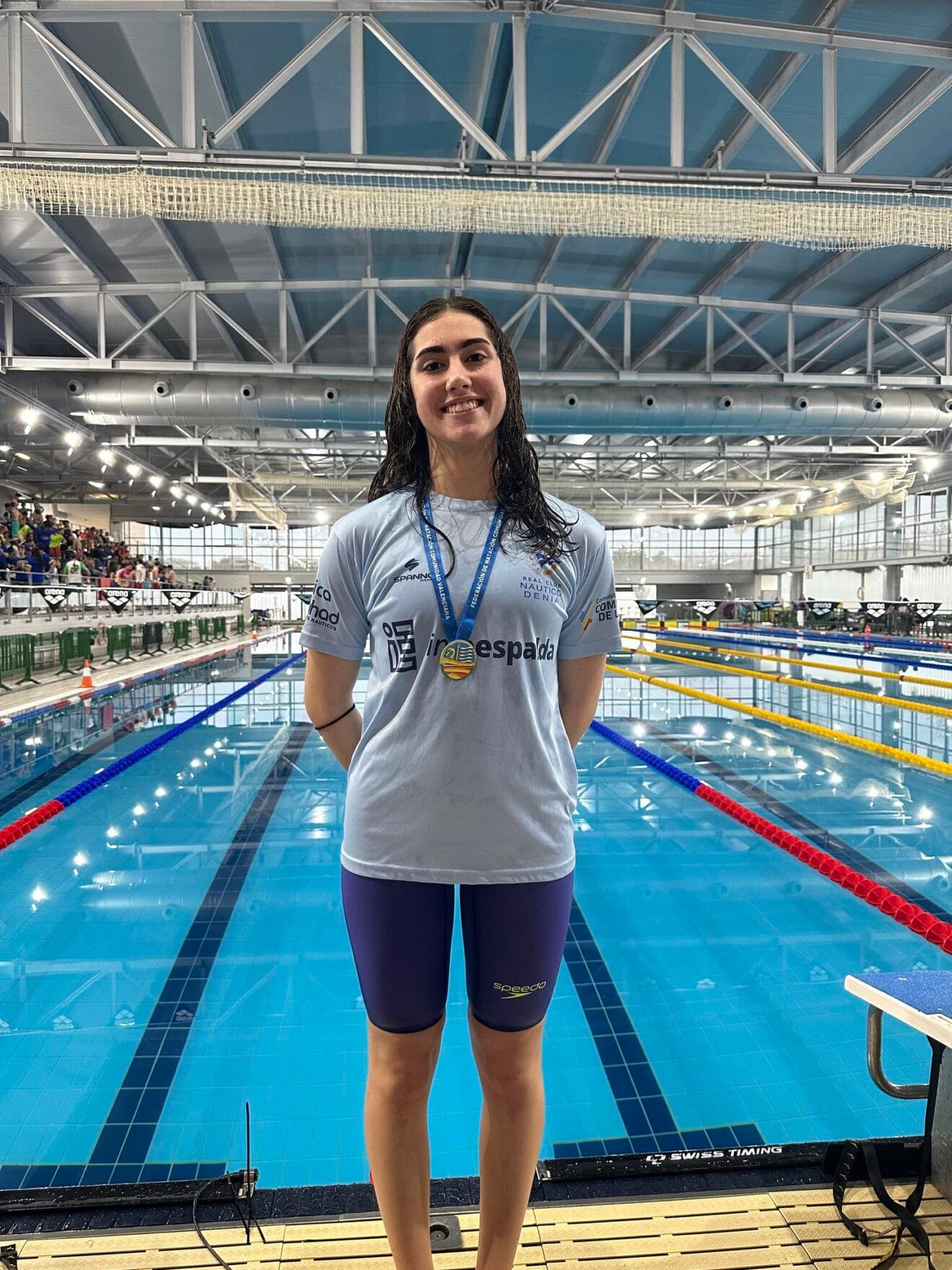 Alexandra Alapont, campeona autonómica del Club Natació Dénia