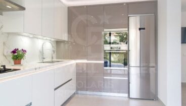 Ambiente interior acogedor tras la renovación