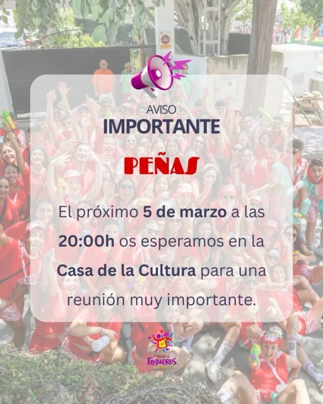 Afbeelding: Poster voor de bijeenkomst van de San Juan Festivalclubs van Xàbia