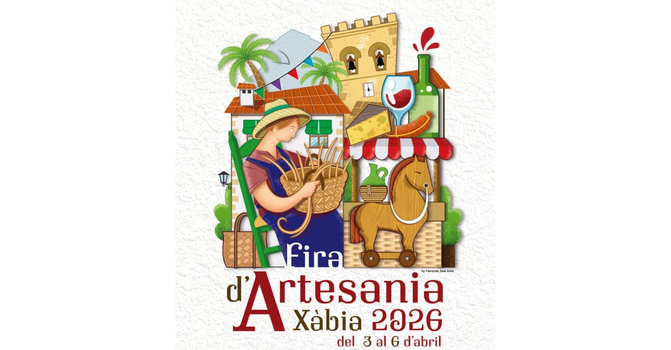 Cartel Feria de Artesania Xàbia 2026-