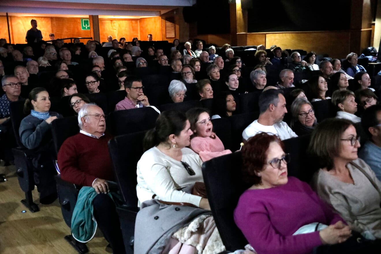 Público en el Cine Jayan durante los cortometrajes y clausura del Marere Film Festival 2026