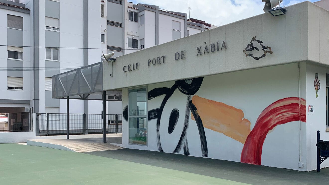 Fachada del CEIP Port de Xàbia (archivo)