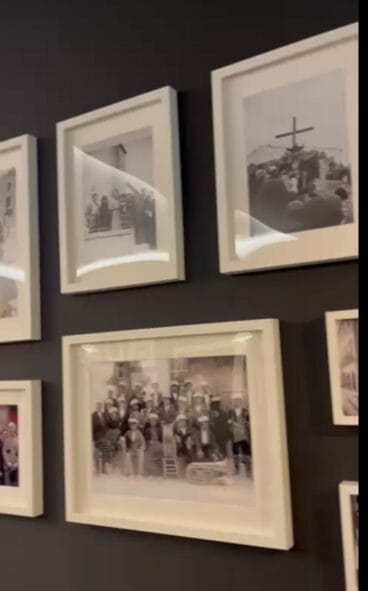 Fotografías antiguas en el nuevo bar
