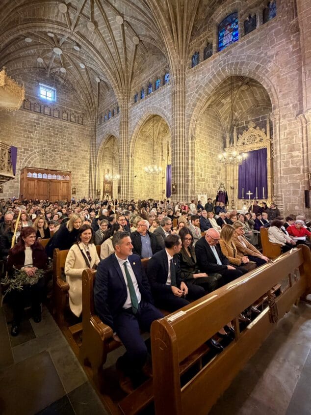 Imagen: Iglesia de San Bartolomé en el Domingo de Ramos