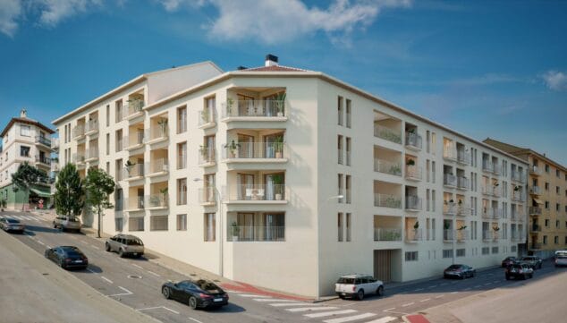 Imagen: Promoción residencial en la calle Arquitecto Urteaga de Jávea