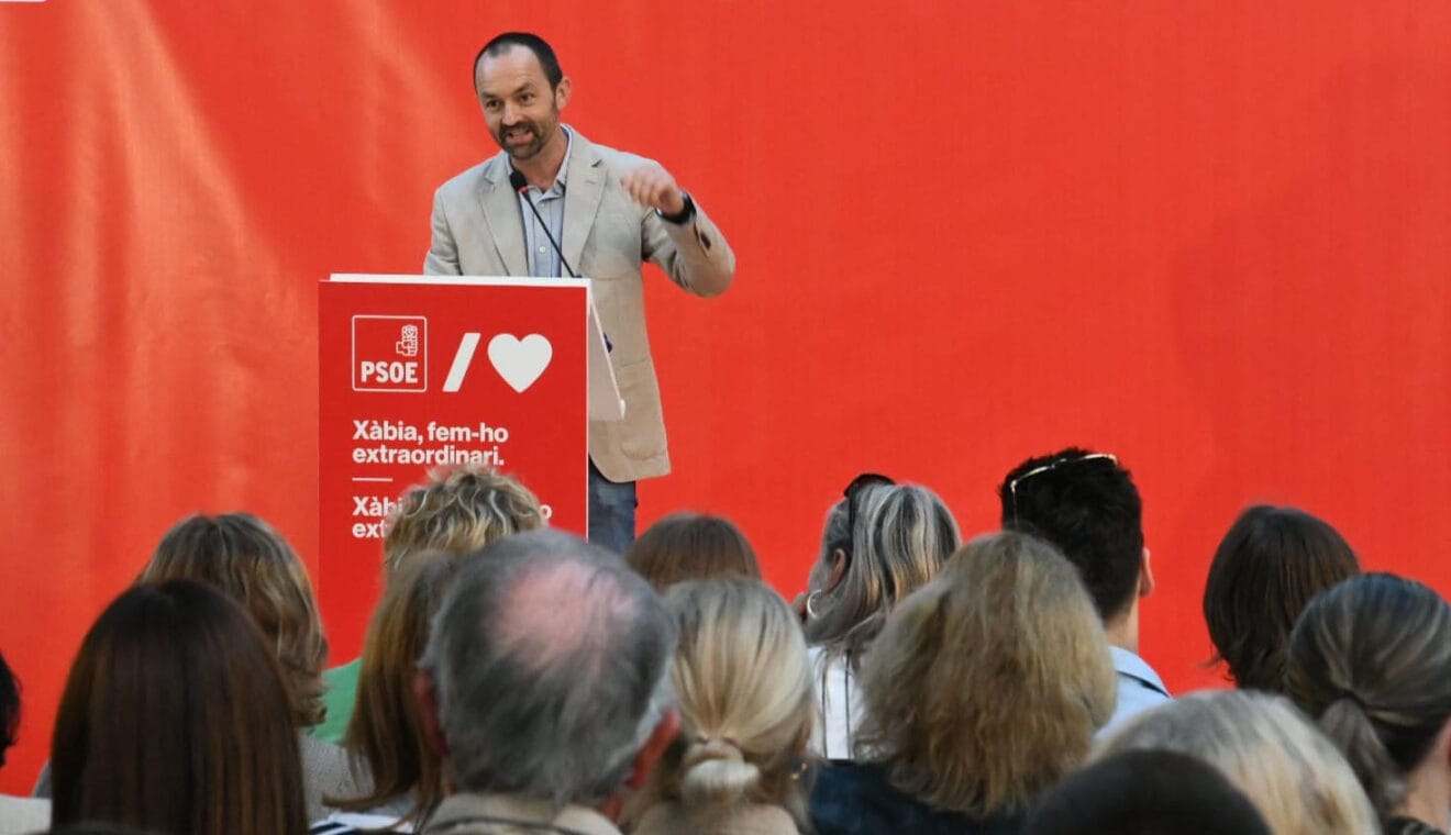 Vicent Miralles, concejal del PSOE Xàbia