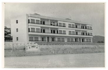 Viviendas de los maestros. Año 1963 | Foto Arxiu Municipal de Xàbia.