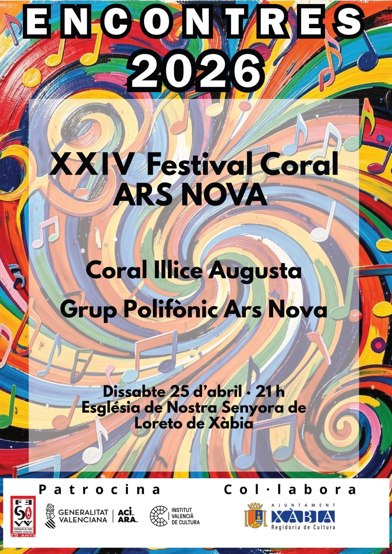 Cartel XXIV Festival Ars Nova