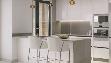 Complejo de obra nueva con zonas verdes en Jávea