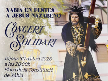 Concierto solidario en Xàbia