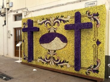 Cruces de mayo en Xàbia