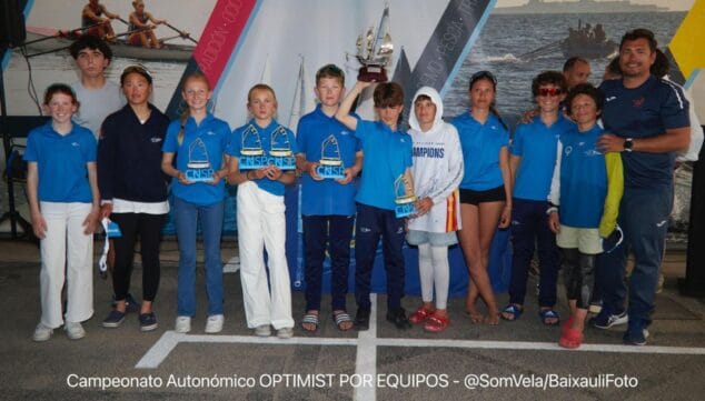 Imagen: El CN Jávea hace historia con un pleno de títulos en el Autonómico de Optimist 2026
