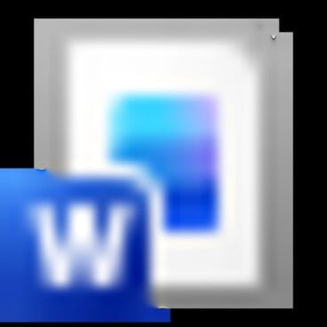 Icono de documento de Word
