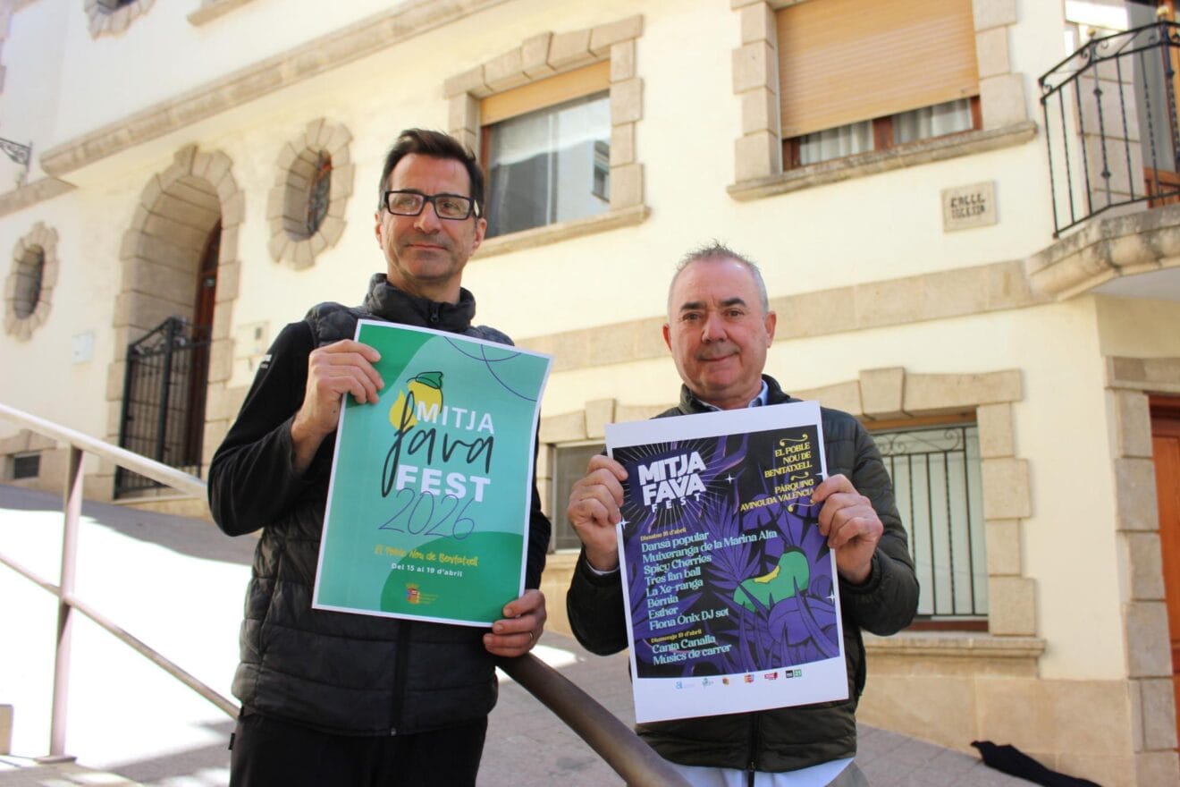 Presentación Mitjafava Fest 2026 Benitatxell