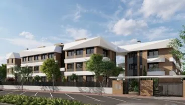 Pisos con cocina equipada y diseño mediterráneo