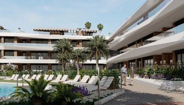 Imagen: Residencial Jávea Beach con piscina y zonas comunes
