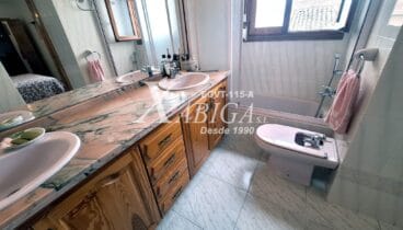 Segundo cuarto de baño bien distribuido para dar servicio a la planta