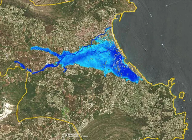 Imagen: Visor de inundabilidad a 100 años