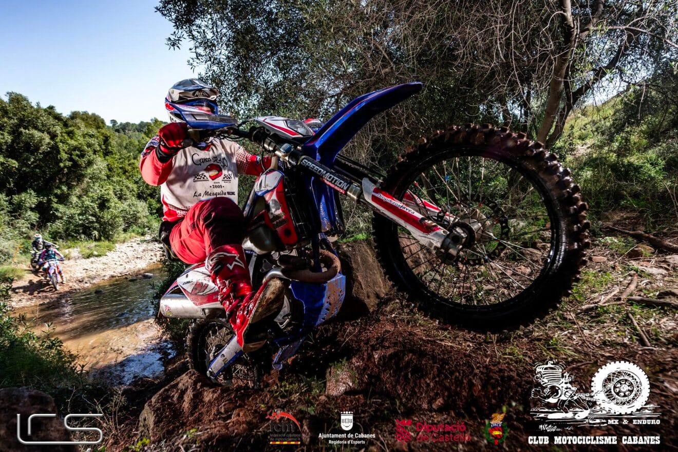 Cristóbal Cholbi en acción durante una prueba de Cross Country