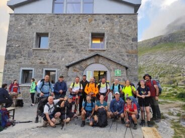 Grupo de senderistas en una de las actividades del Centre Excursionista de Xàbia