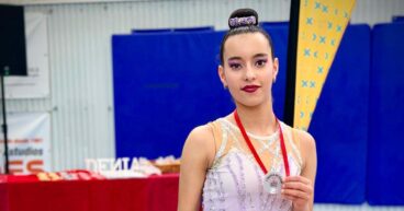 Ainhoa Alonzo coonsigue la medalla de plata-