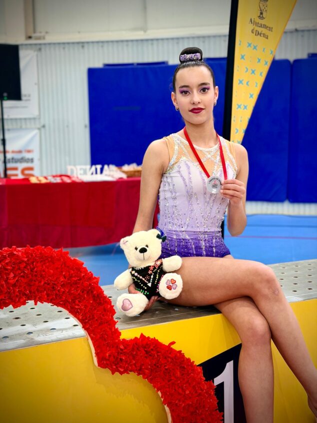 Imagen: Ainhoa Alonzo coonsigue la medalla de plata