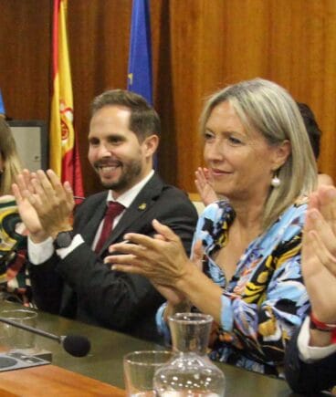 Alberto Tur e Isabel Moreno, concejales del PSOE