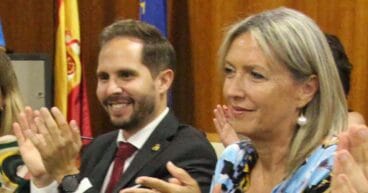 Alberto Tur e Isabel Moreno, concejales del PSOE-