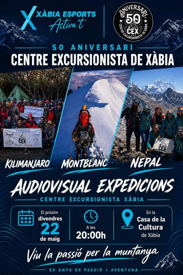 Imagen: Cartel de la proyección audiovisual