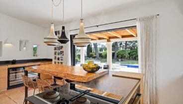 Casa des Valls, cocina moderna y equipada