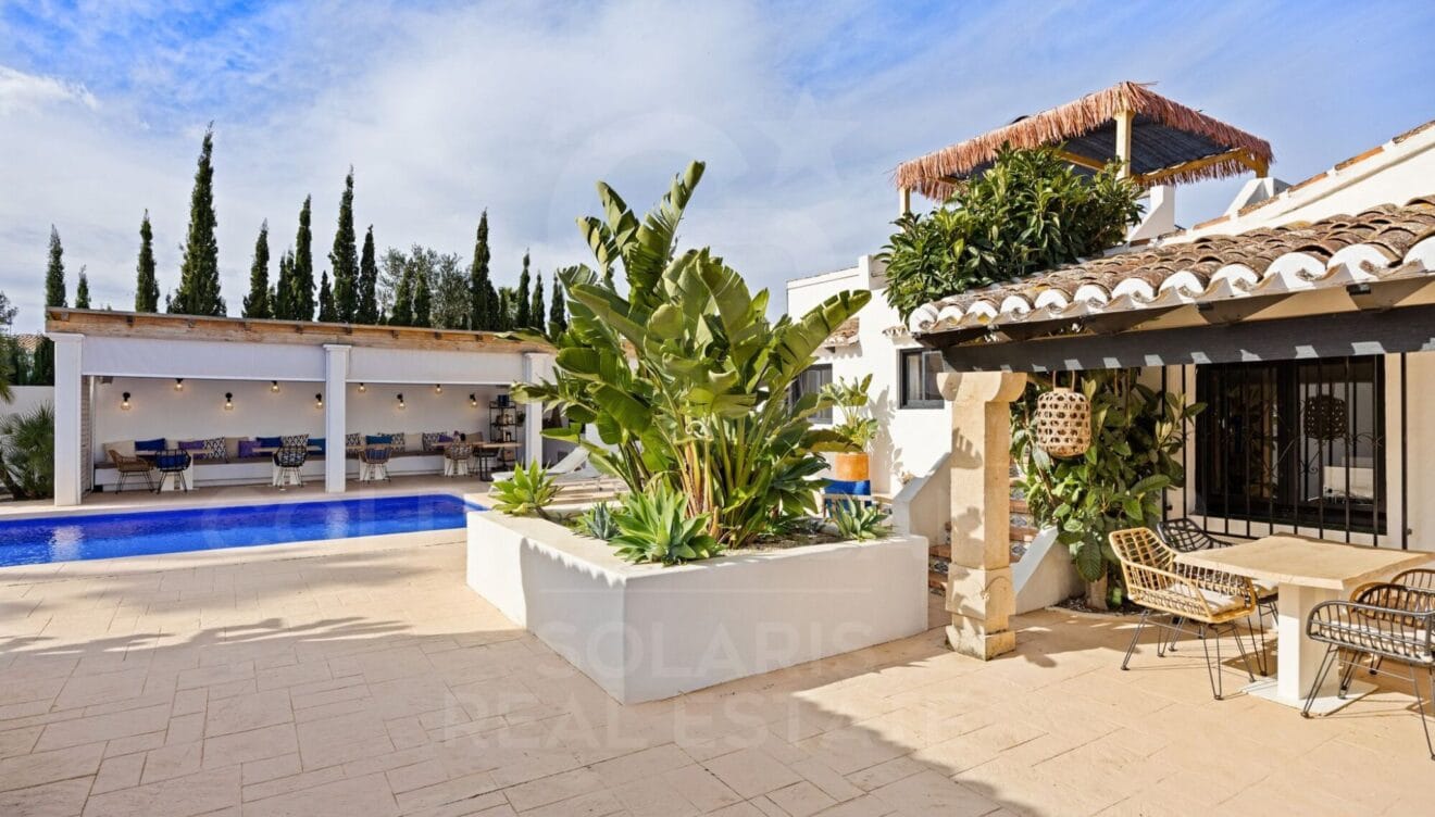 Casa des Valls, grandes espacios exteriores